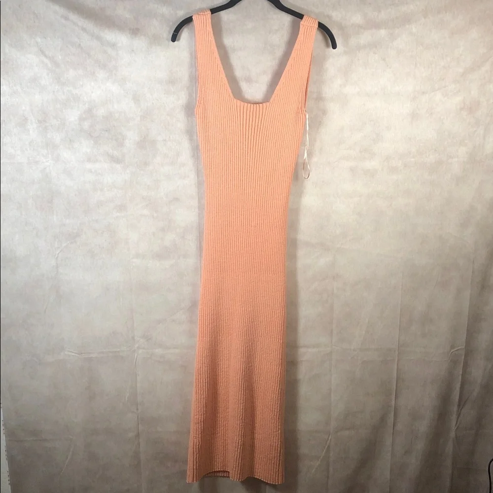Anthropologie Amadi knit‎ midi dress with open twist back